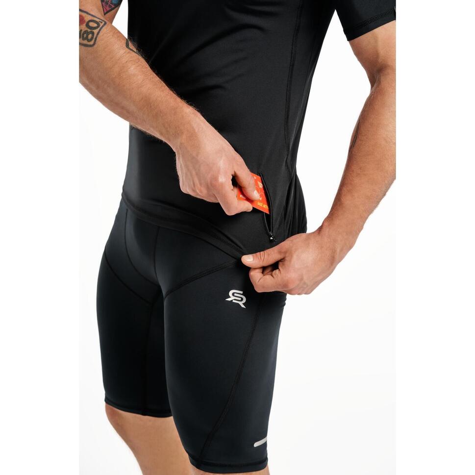 Koszulka fitness szybkoschnąca męska Rough Radical Vital Zip