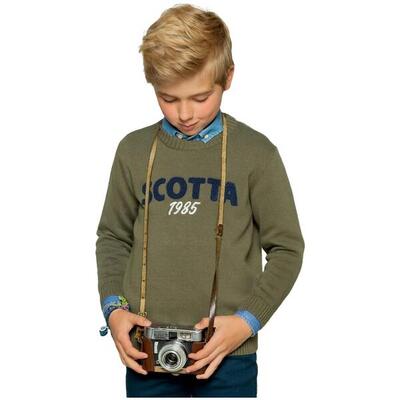 Felpa Scotta modello W23550255 per ragazzi