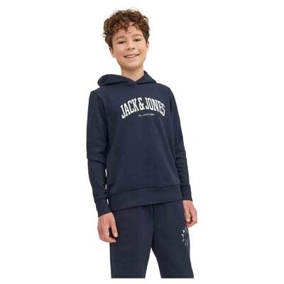 Felpa con cappuccio Jack&jones modello 12237401-NAVY per ragazzi