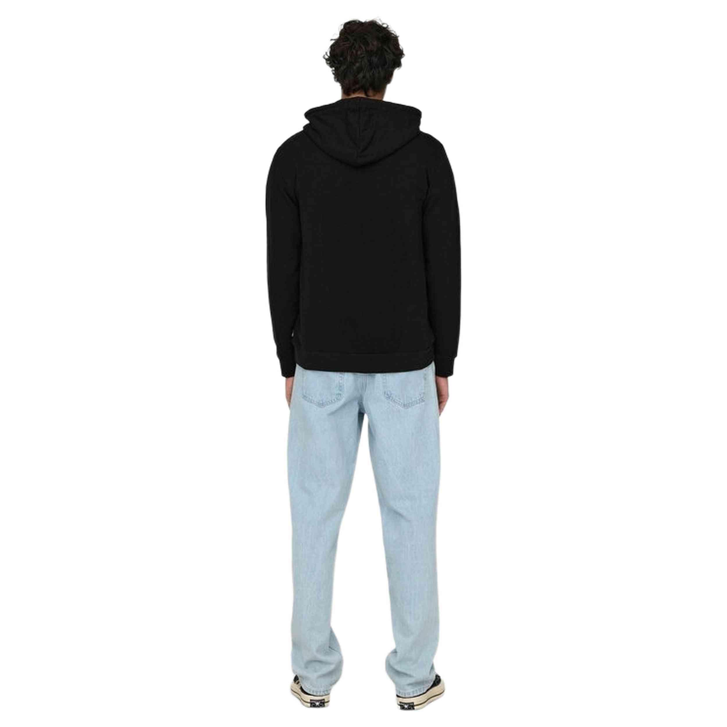 Sweatshirt Only & sons modelo 22028594-BLACK para homem 3/5