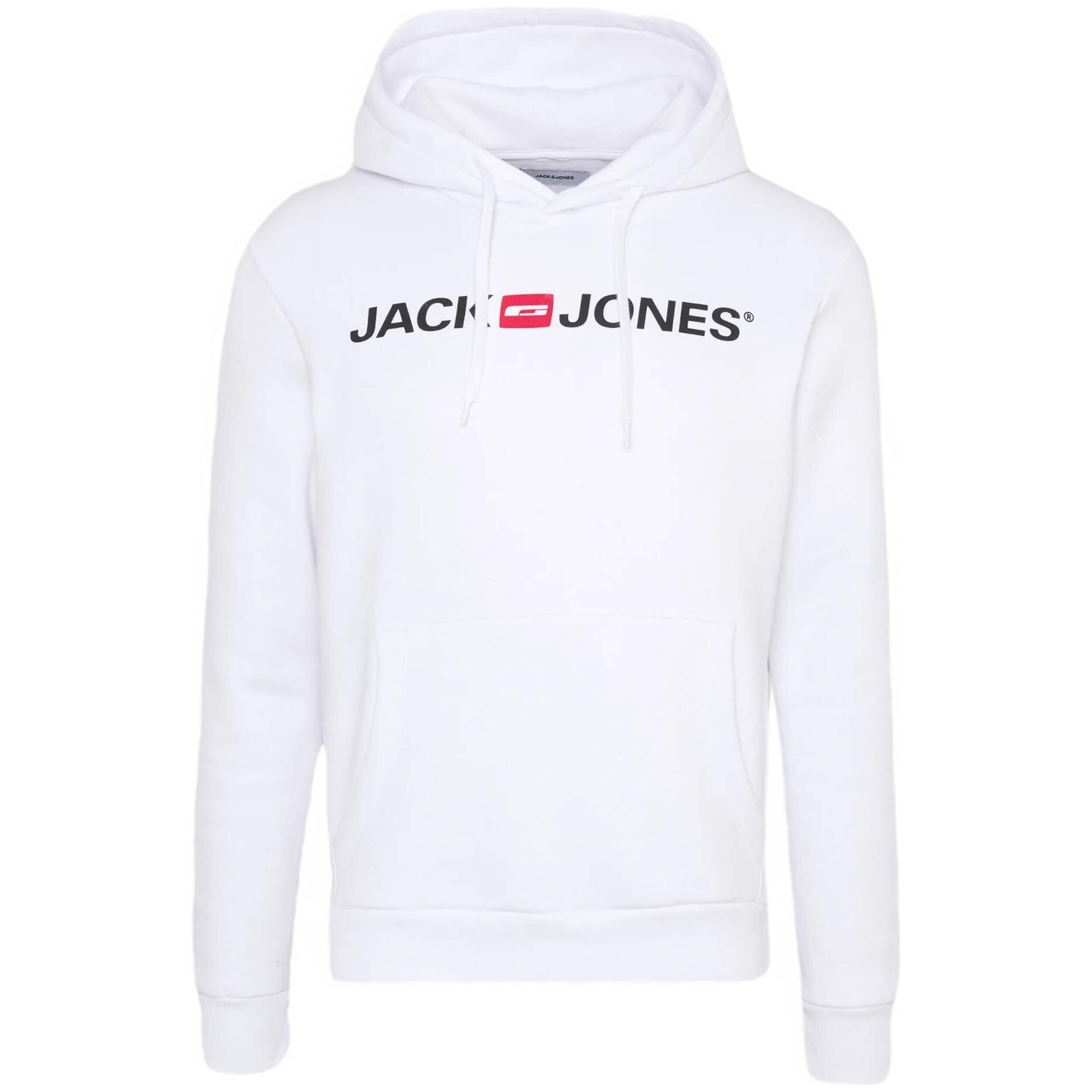 Sweat à capuche Jack&jones modèle 12137054-WHITE pour homme 5/5