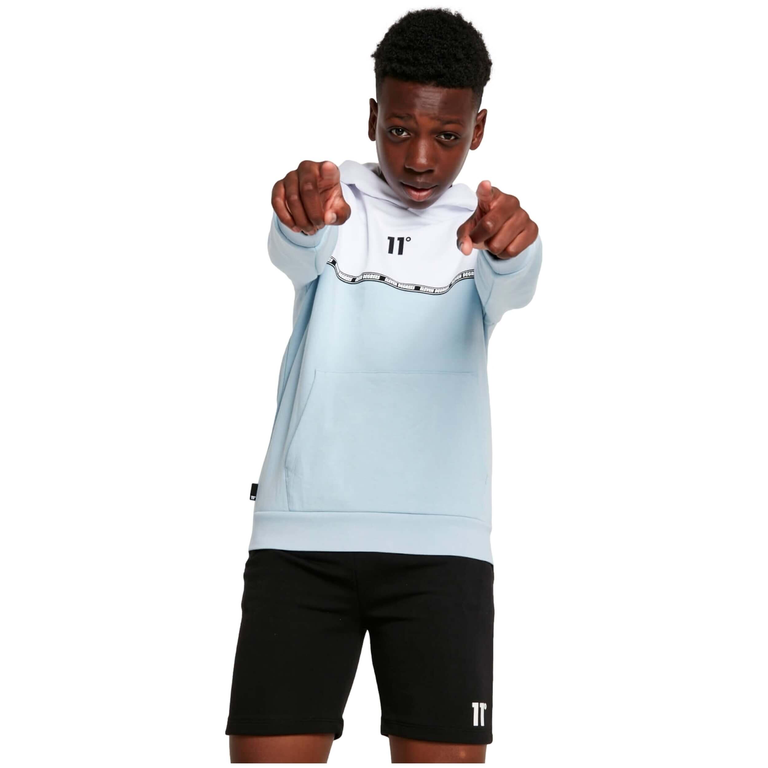 Sweat à capuche 11 degrees modèle 11DJ3012-743 pour enfants 4/4
