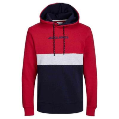 Hoodie jack&jones model 12236900-red voor mannen