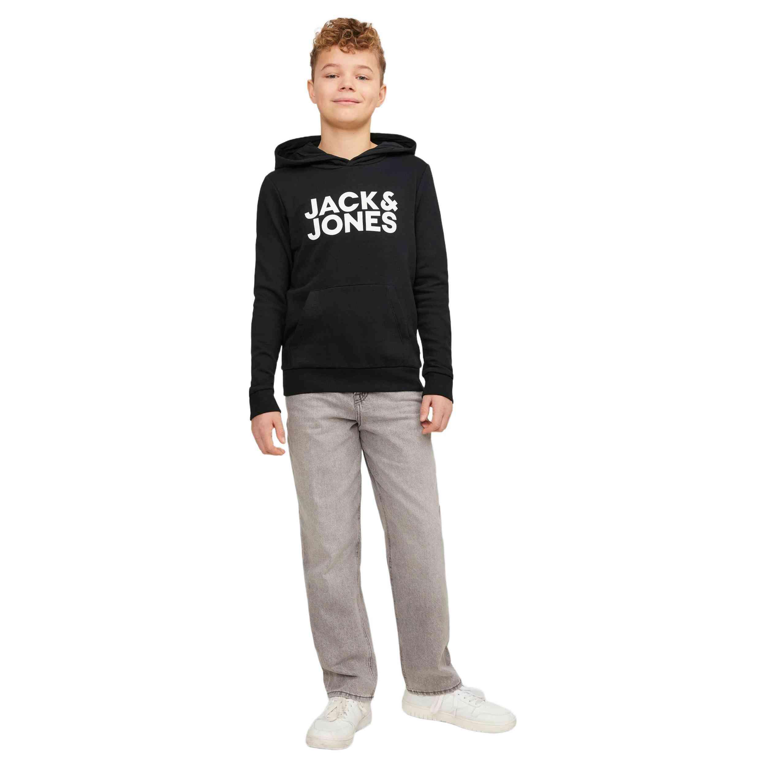 Sweat à capuche Jack&jones modèle 12152841-NAVYBLAZER-JR-LARGE pour enfants 5/5