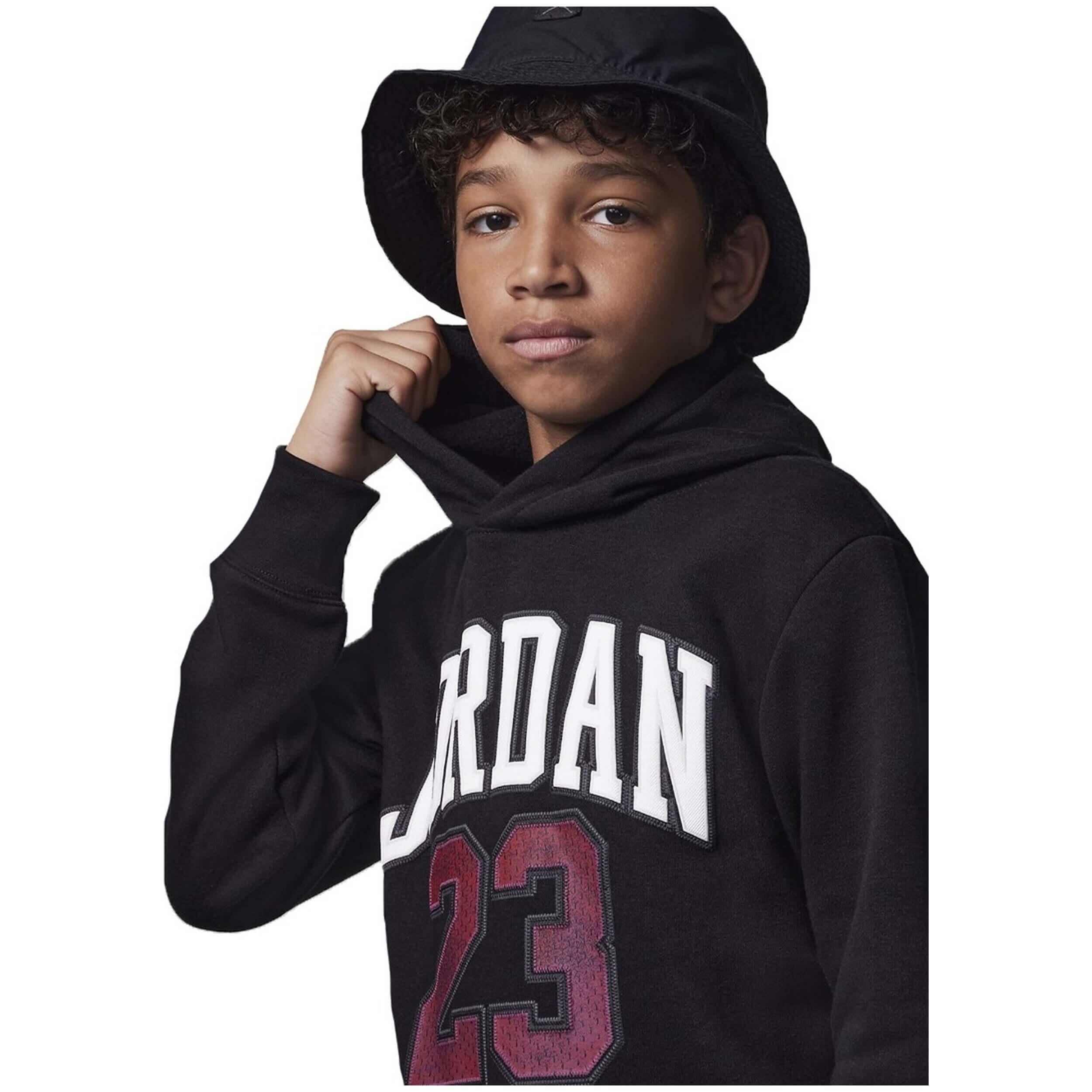 Sweatshirts en molleton pour enfant Jordan Haddad HBR Fleece Noir 5/5