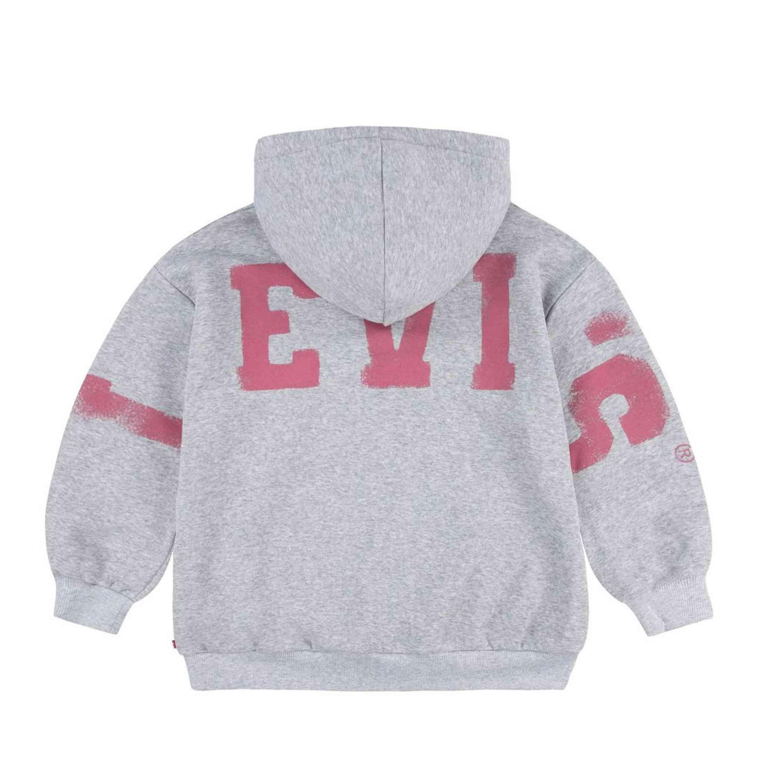 Sweat à capuche Levi's modèle 4EL076-G2H pour filles 3/3