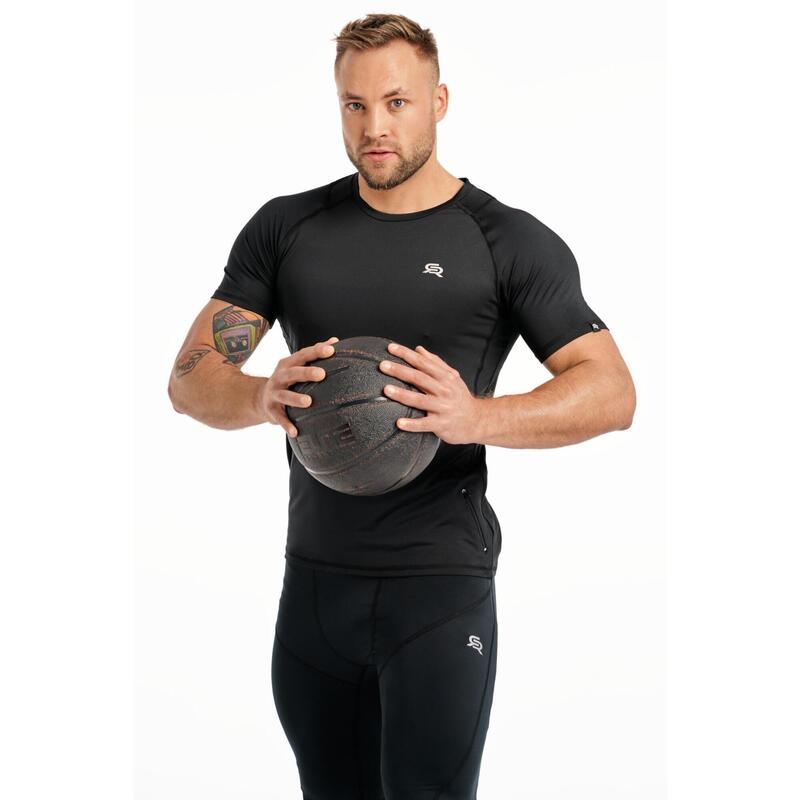 Koszulka fitness  szybkoschnąca męska Rough Radical Vital Zip