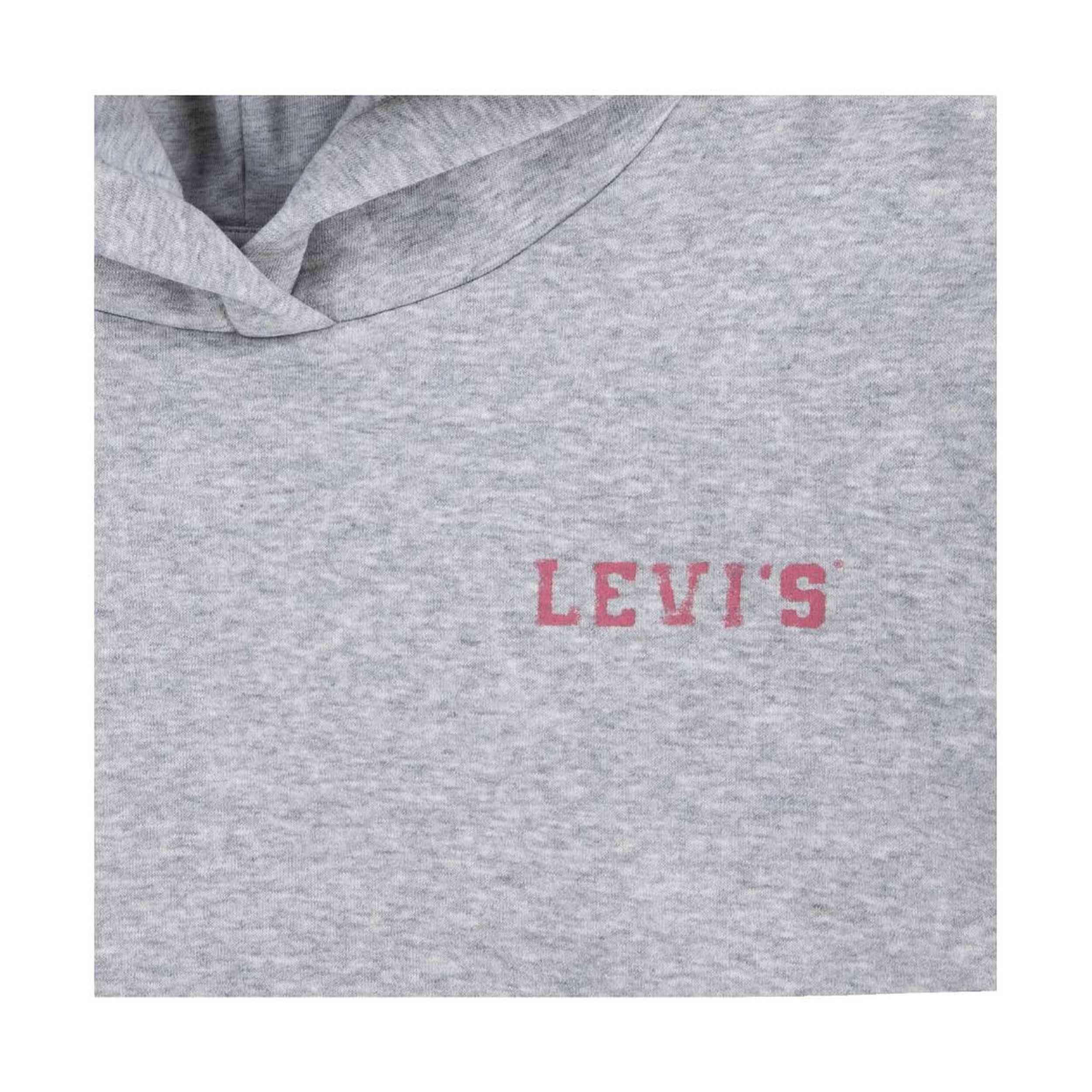 Sweat à capuche Levi's modèle 4EL076-G2H pour filles 2/3
