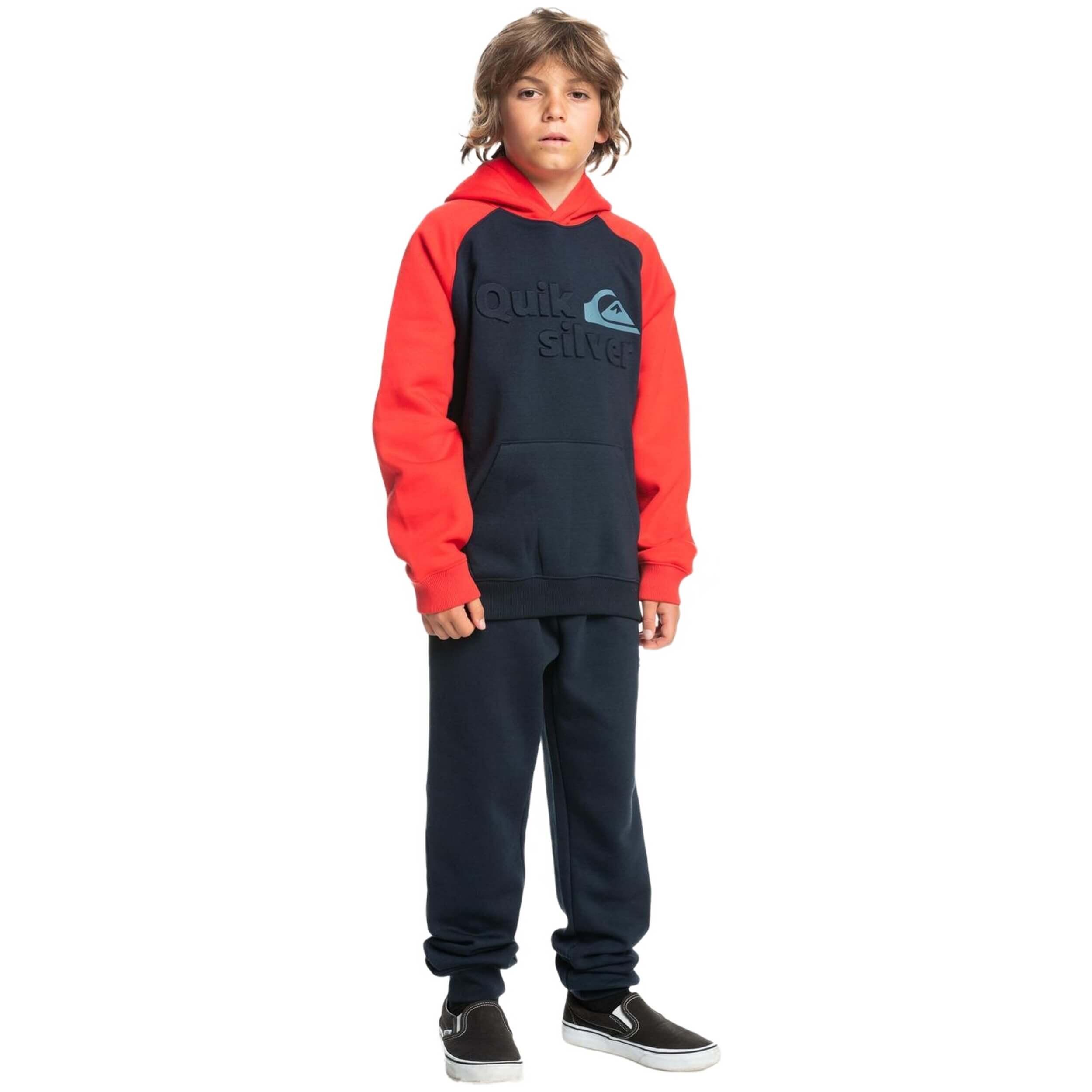 Sweat à capuche Quiksilver modèle EQBFT03887-KTP0 pour enfants 4/5