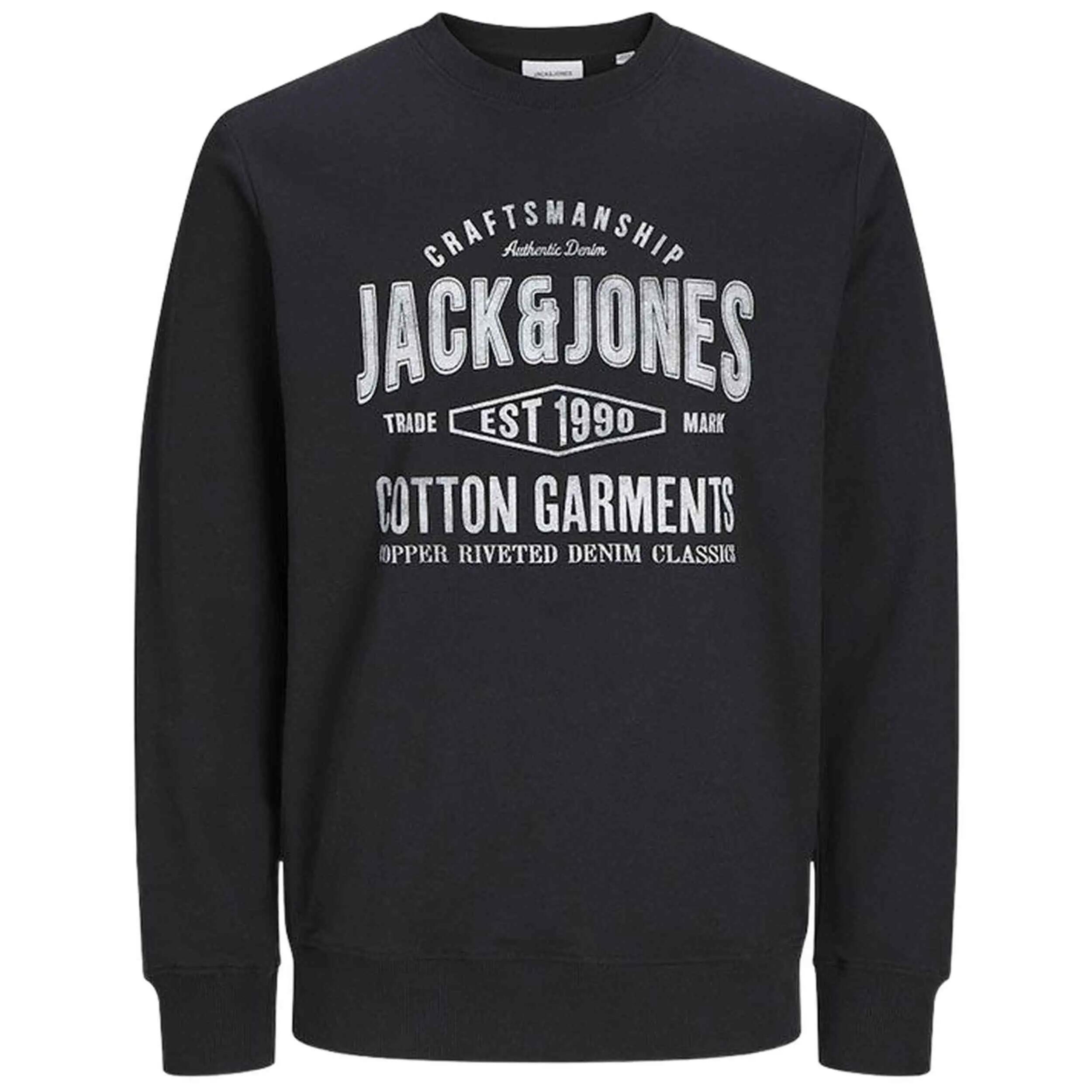 Sweatshirt Jack&jones Modell 12257108-NEGRO für männer 3/3