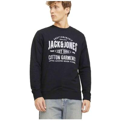 Sweater jack&jones model 12257108-negro voor mannen