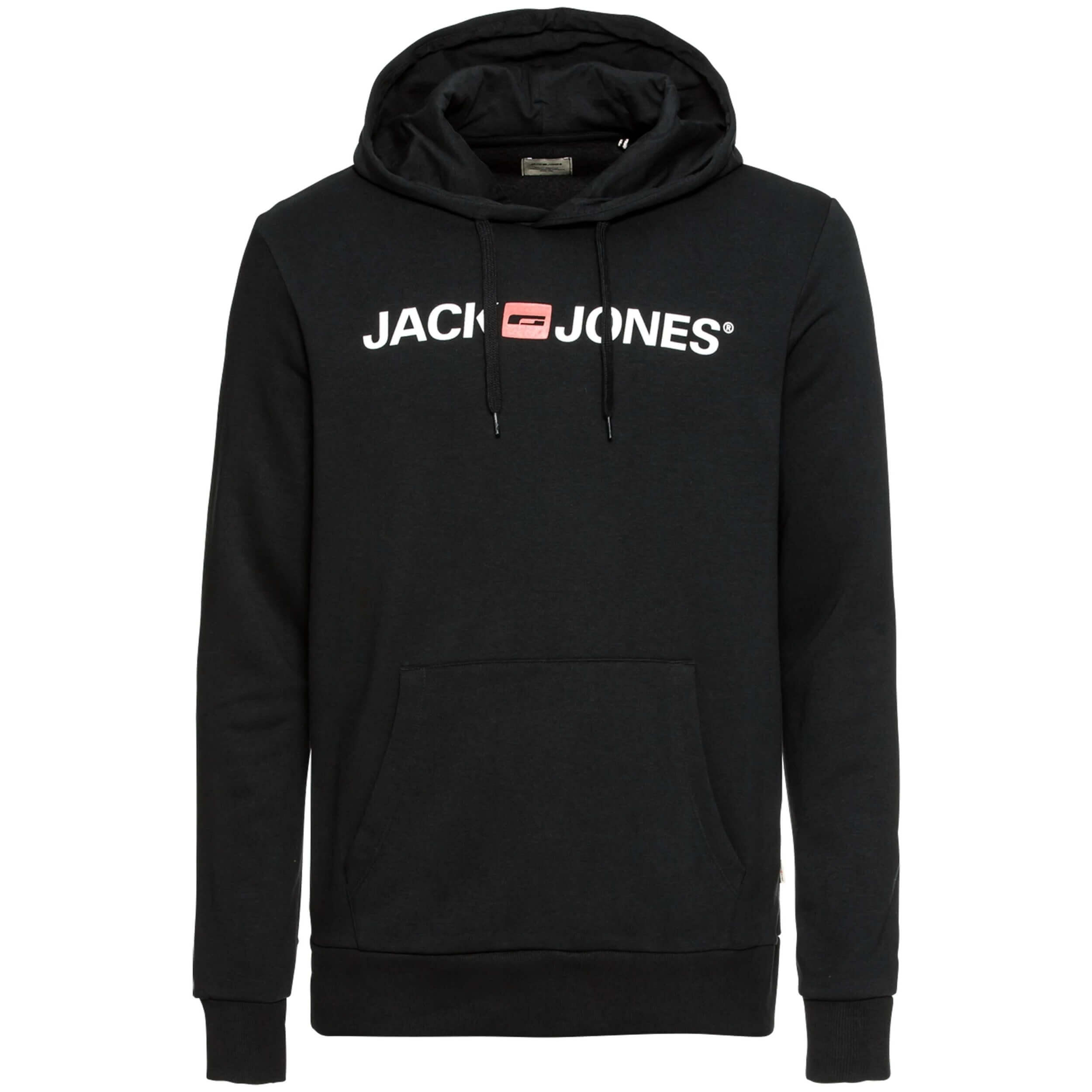 Sweat à capuche Jack&jones modèle 12137054-BLACK pour homme 1/4