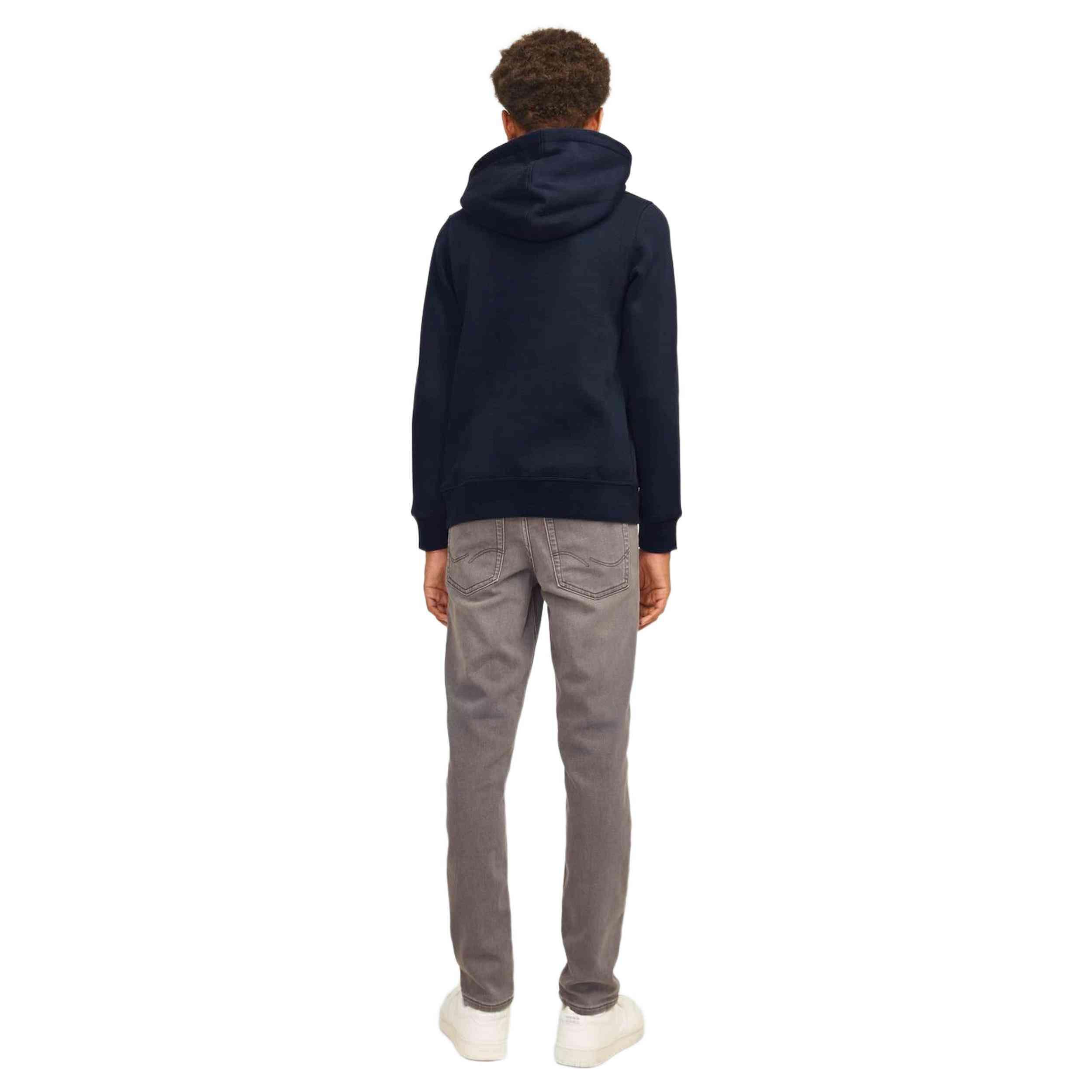 Hoodie Jack&jones model 12263243-SKY CAPTAIN voor jongens 2/5