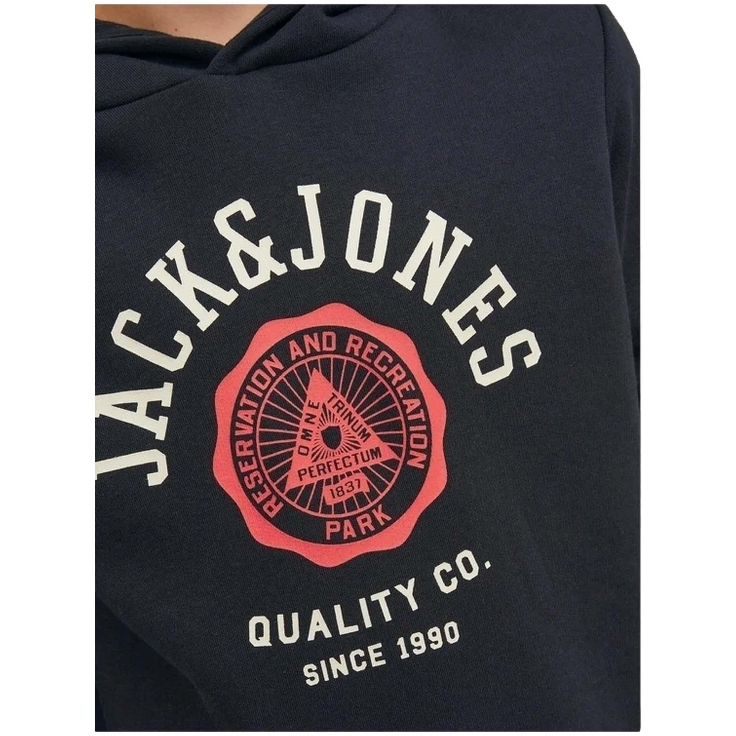 Sudadera con capucha Jack&jones modelo 12212287-BLACK para niños 5/5