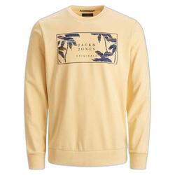 Sweat Jack&jones modèle 12189128-YELLOW pour enfants
