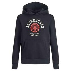 Sweat à capuche Jack&jones modèle 12212287-BLACK pour enfants