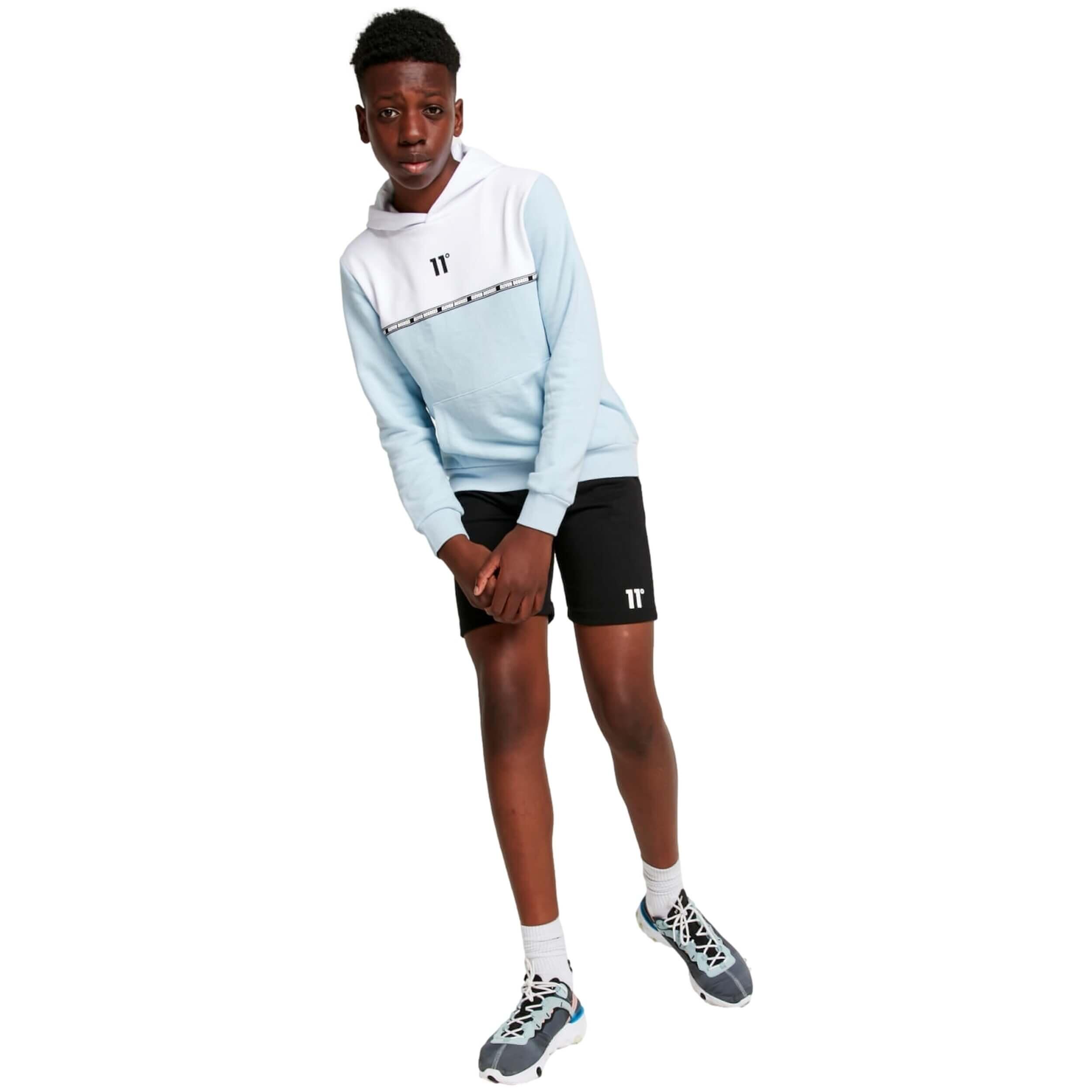 Sweat à capuche 11 degrees modèle 11DJ3012-743 pour enfants 3/4