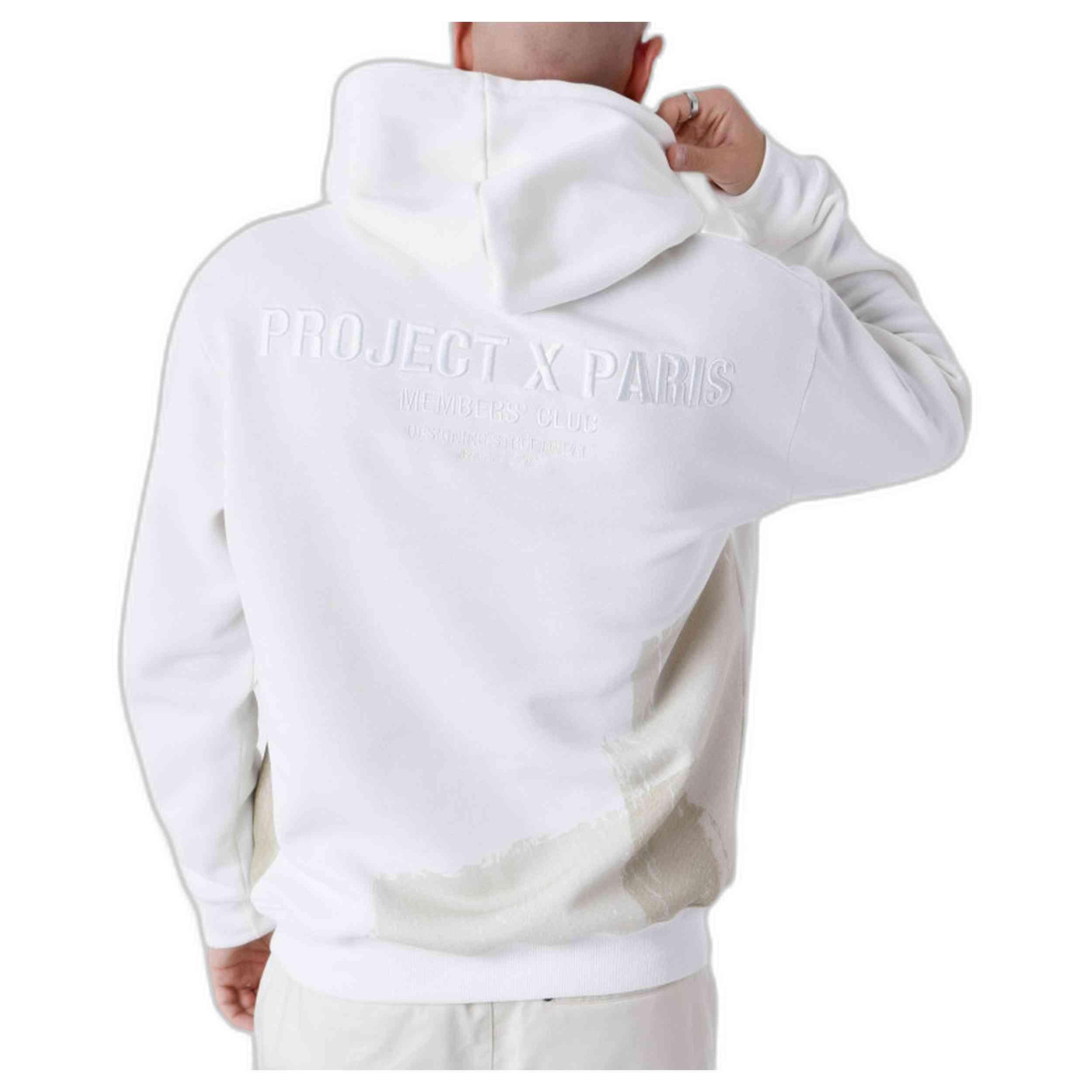 Sudaderas jerseys polares para Hombre Project x paris Club  Blanco 3/3