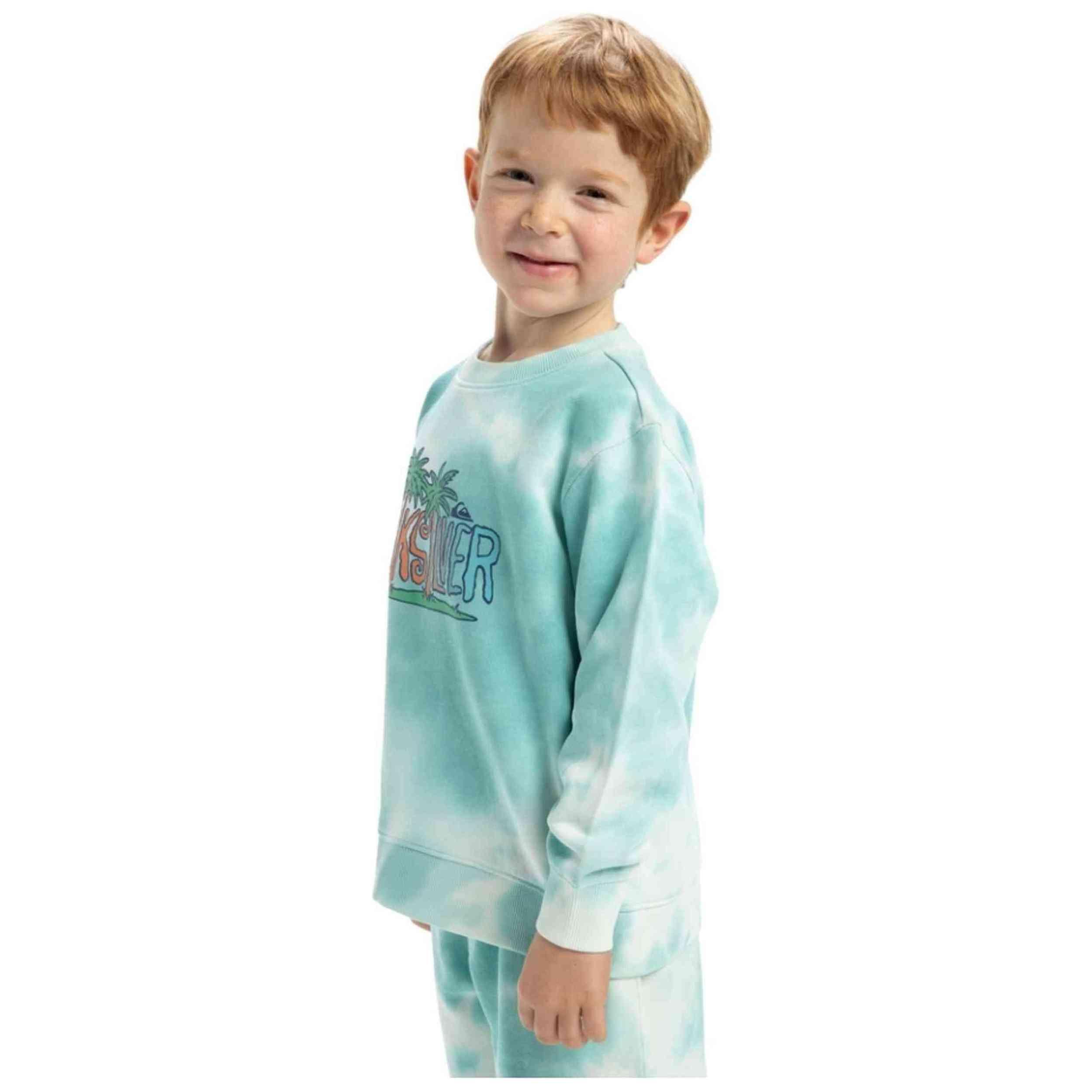 Sweat Quiksilver modèle EQKFT03398-BHA0 pour enfants 4/4