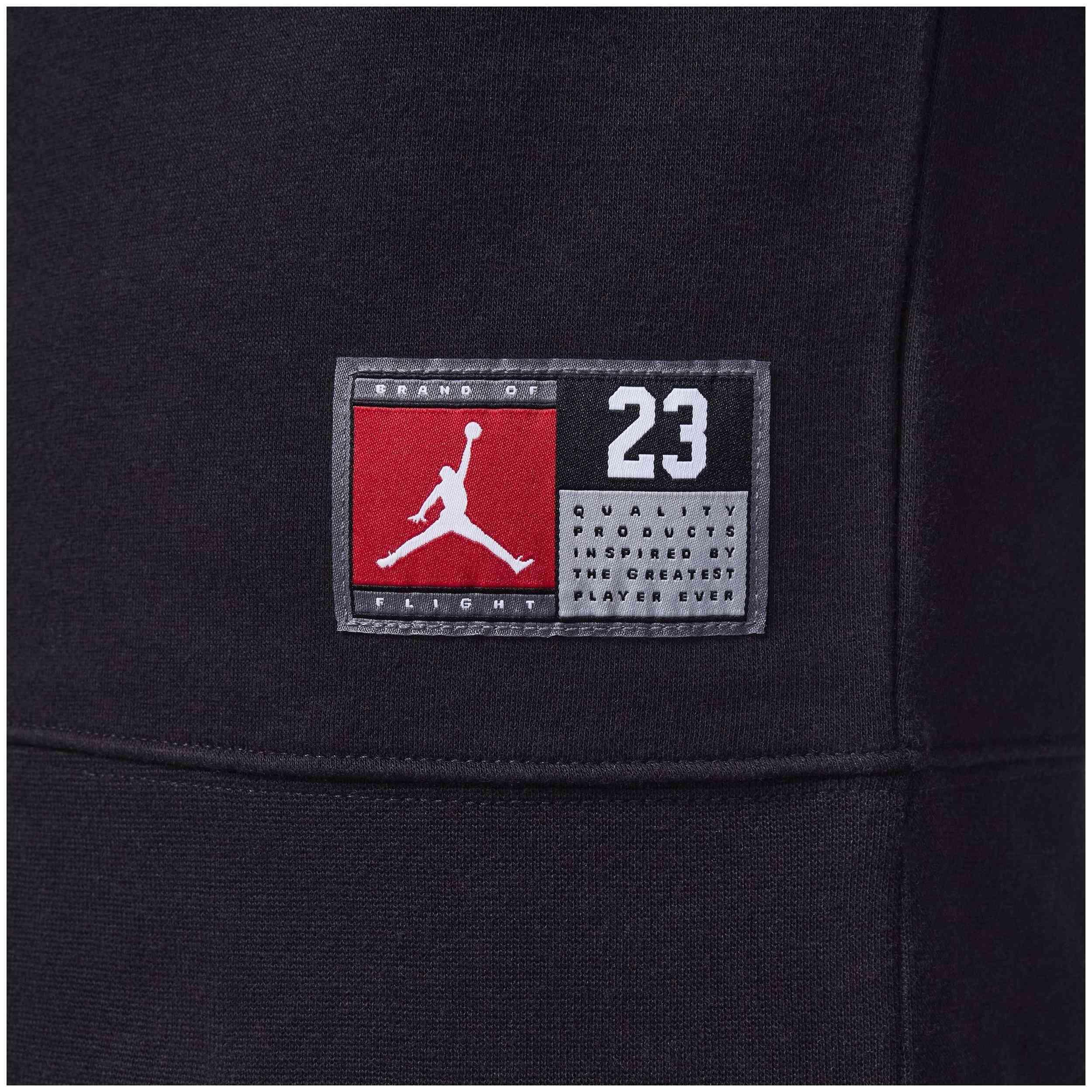 FELPA JORDAN RAGAZZO BLACK 3/5