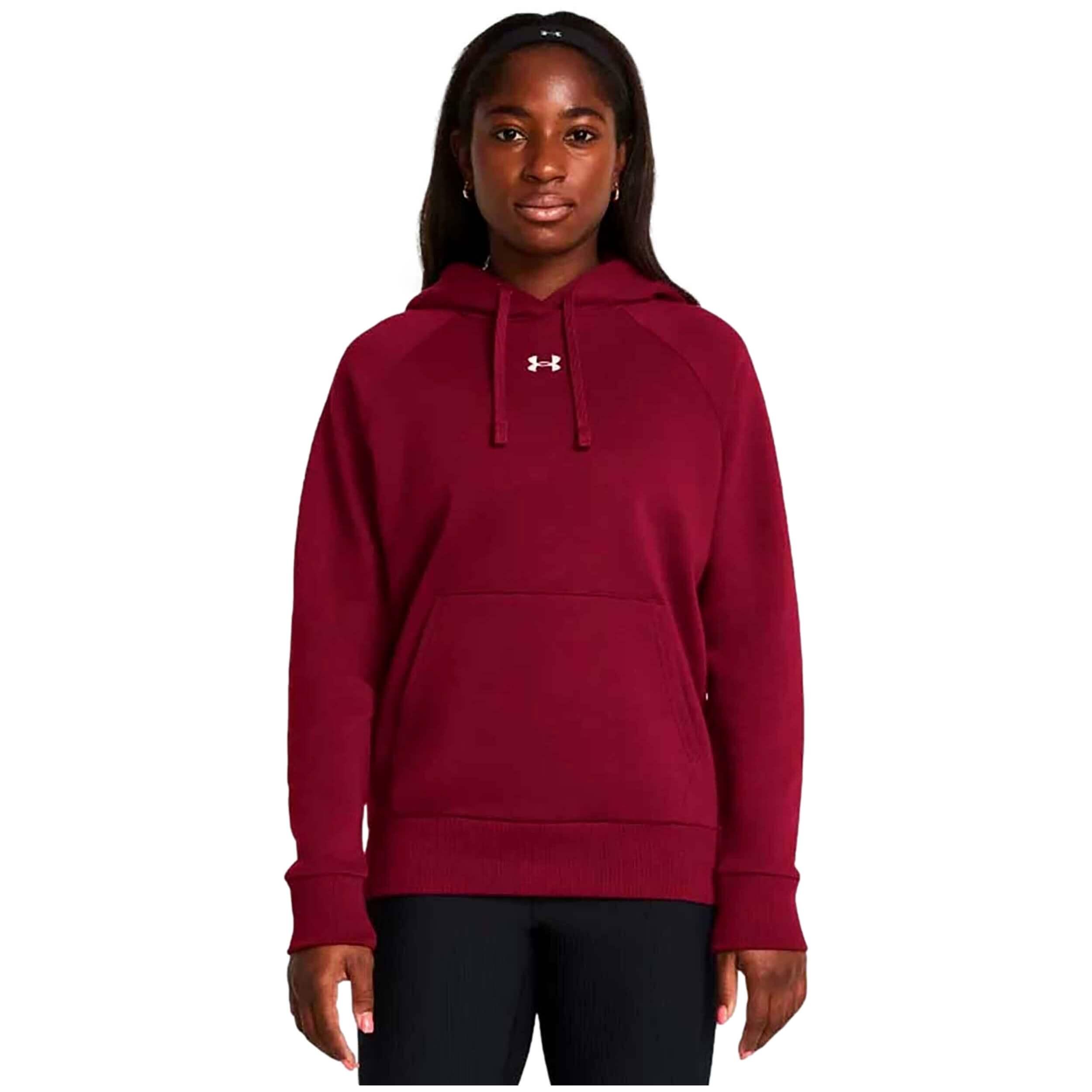Under Armour - Sweat À Capuche Under Armour Modèle 1379500-625 Pour Femmes - Sweat-shirt - Rouge - Decathlon