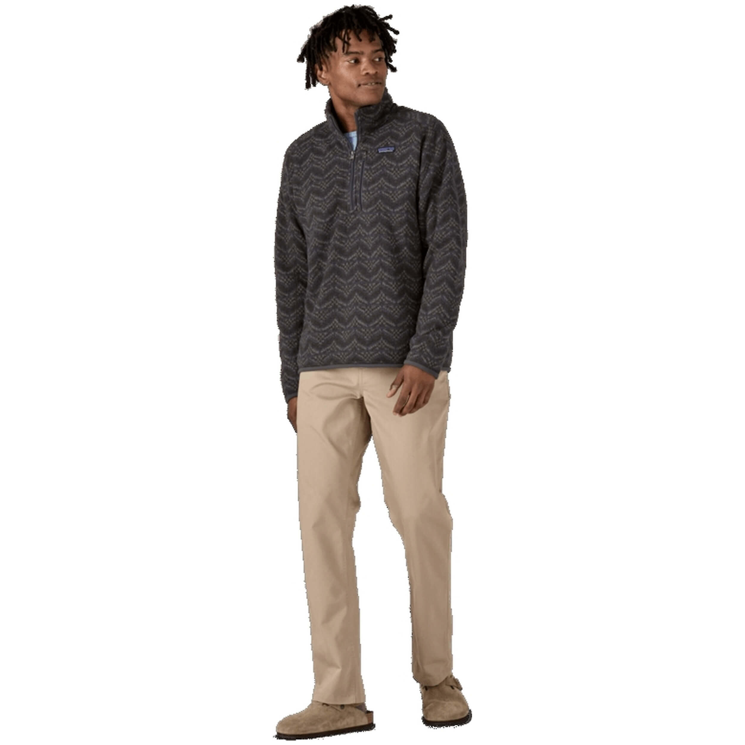 Camisola Patagonia modelo M s Better Sweater 1/4 Zip para homem 4/4