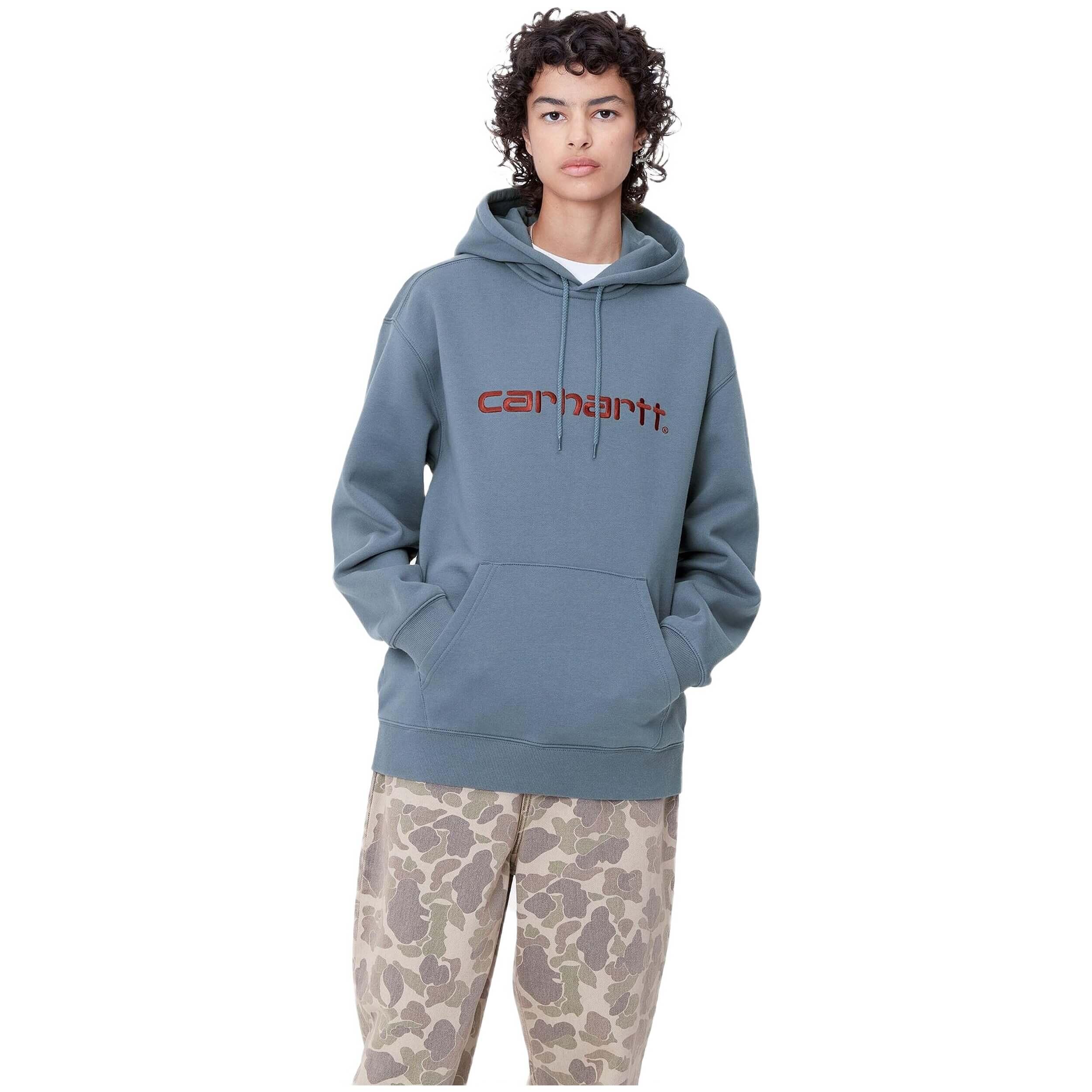 Carhartt - Sweat À Capuche Carhartt Wip Modèle I033648.2dbxx.03 Pour Femmes - Sweat-shirt - Bleu - Decathlon