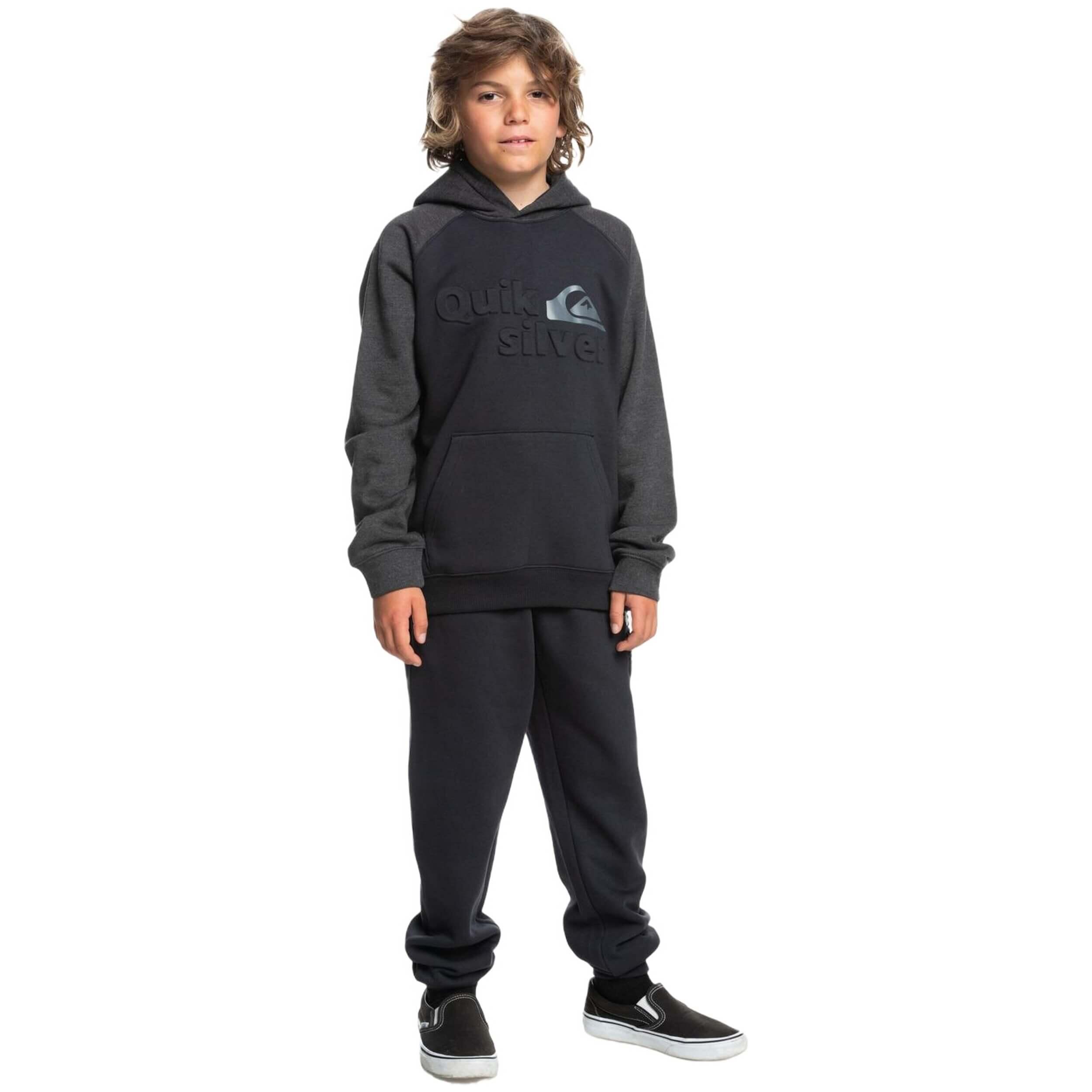 Sweat à capuche Quiksilver modèle EQBFT03887-KVJ0 pour enfants 4/5