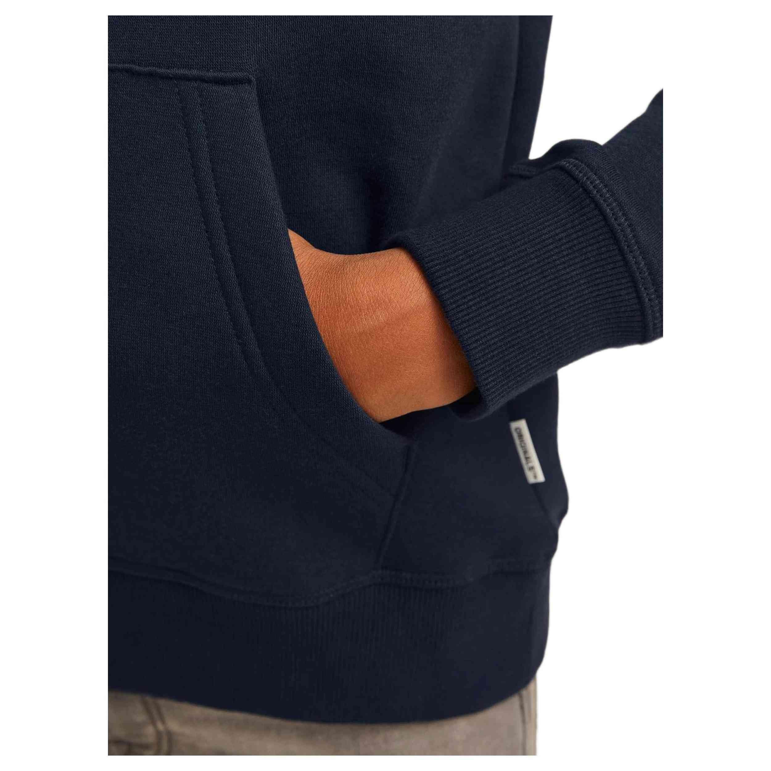Hoodie Jack&jones model 12263243-SKY CAPTAIN voor jongens 5/5