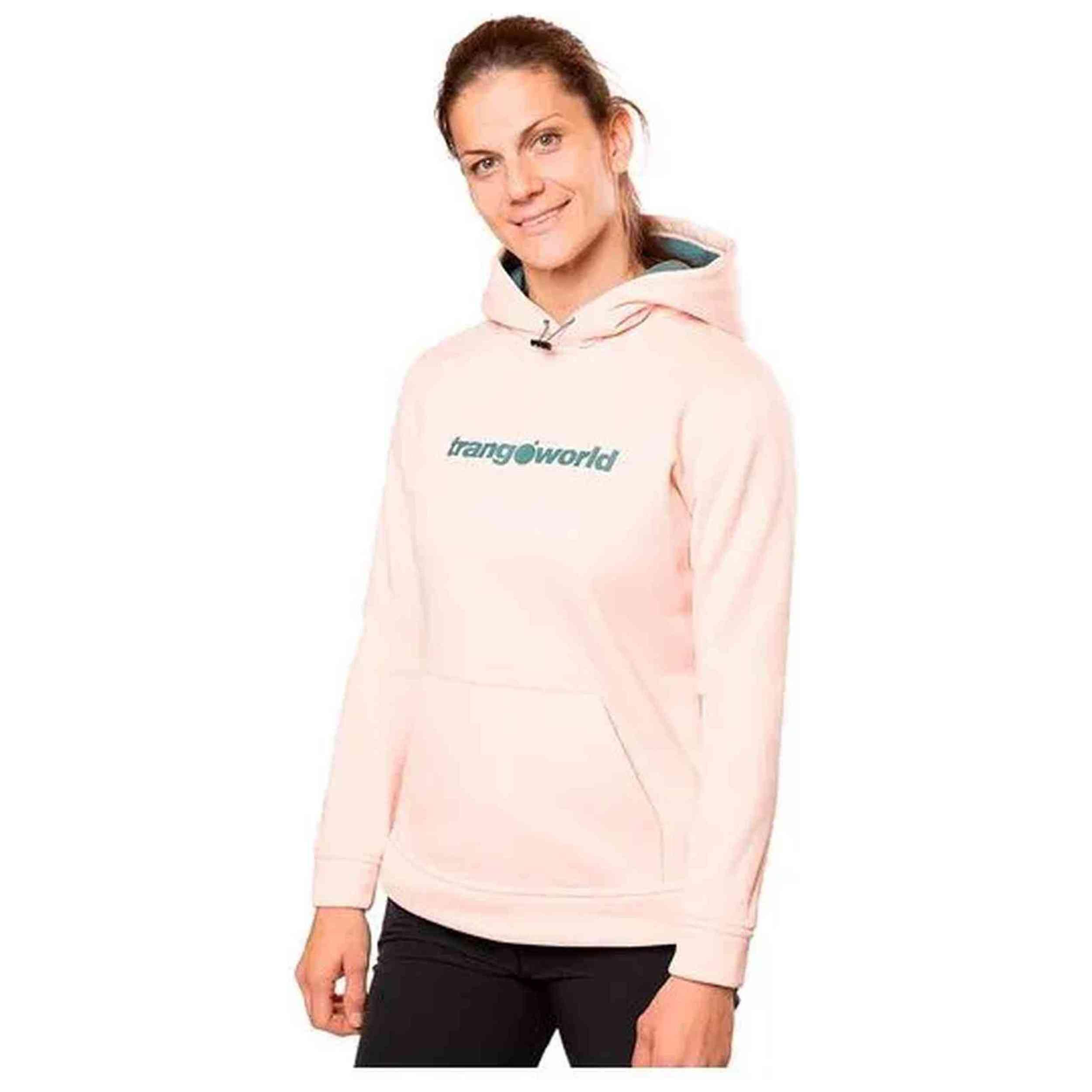 Trangoworld - Sweat À Capuche Trangoworld Modèle Pc004848-51f Pour Femmes - Sweat-shirt - Rose - Decathlon