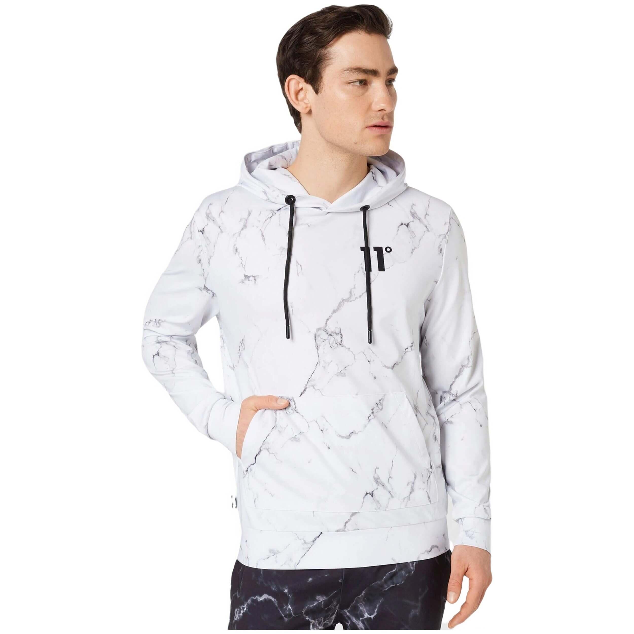 Sweat à capuche 11 degrees modèle 11D1041-002 pour unisexe 3/5