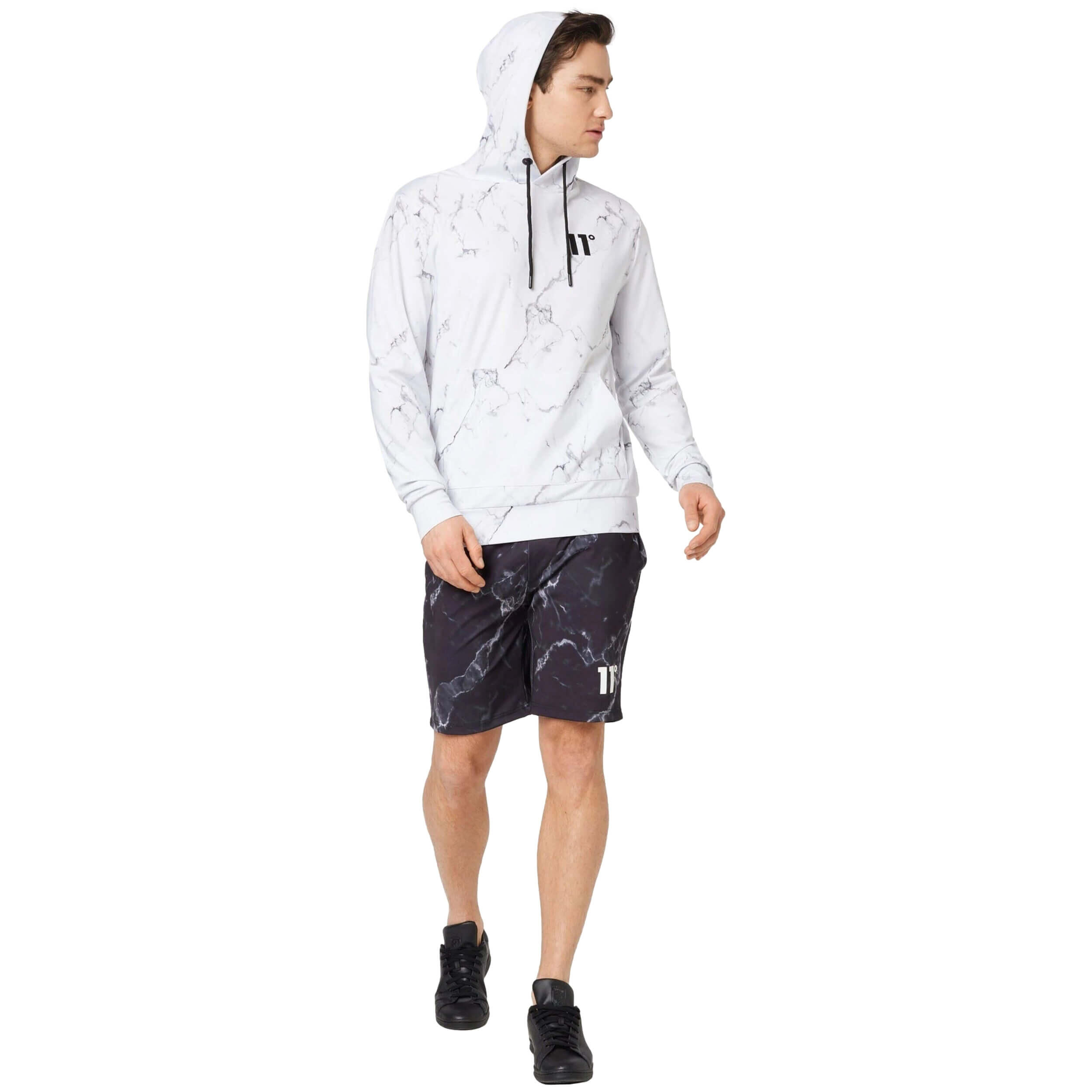 Sweat à capuche 11 degrees modèle 11D1041-002 pour unisexe 2/5
