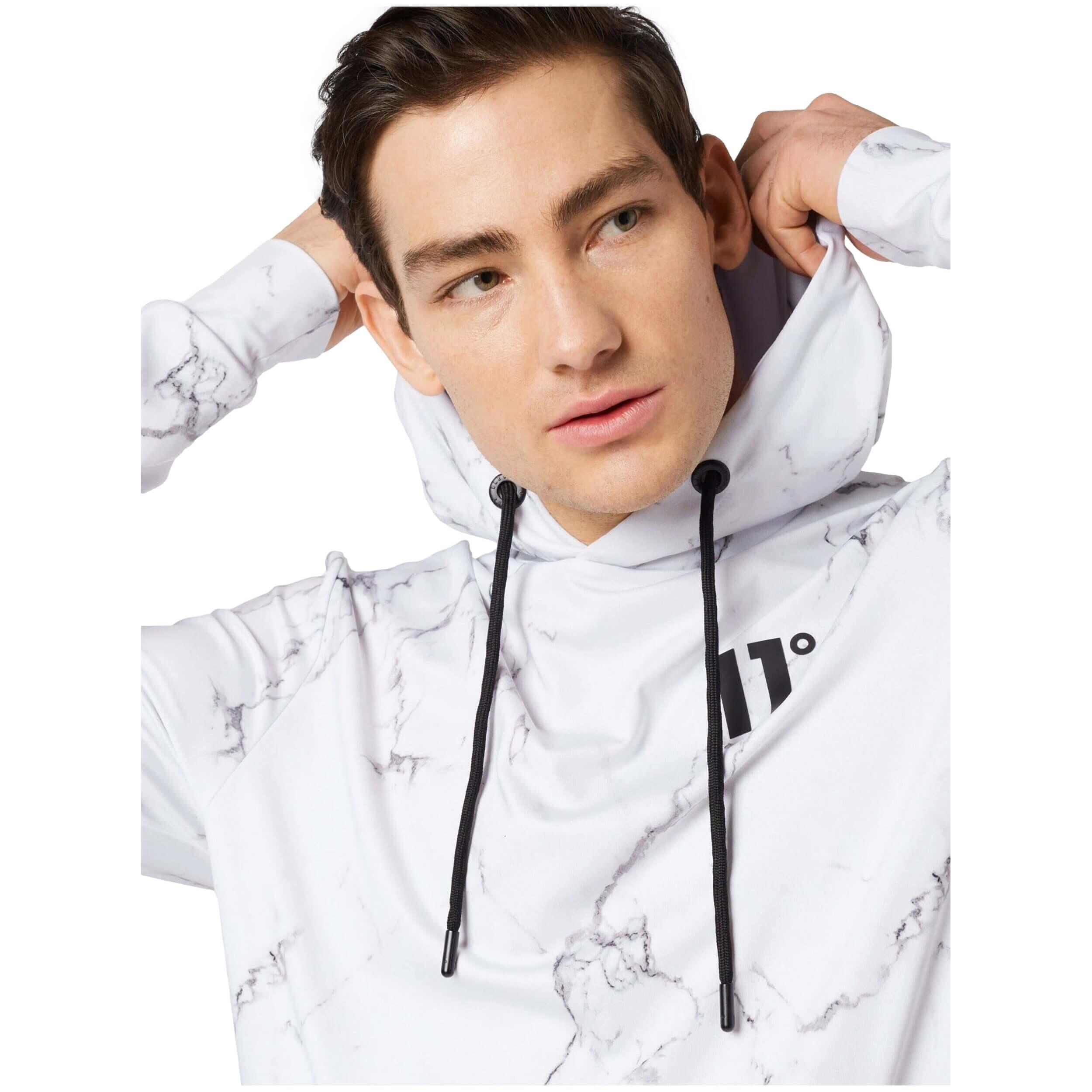 Sweat à capuche 11 degrees modèle 11D1041-002 pour unisexe 5/5