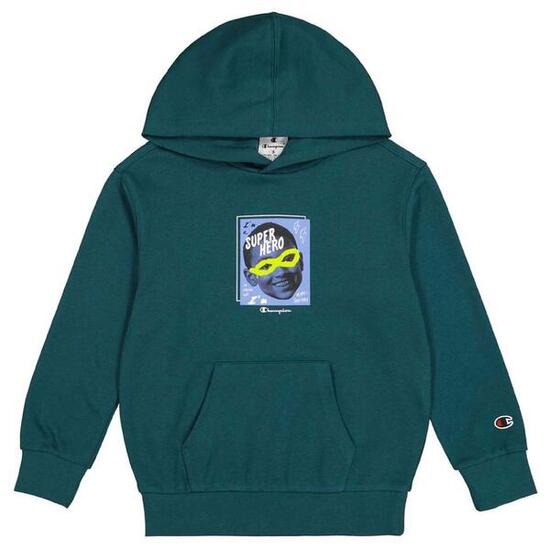Sweat à capuche Champion modèle 307107-GS579 pour enfants