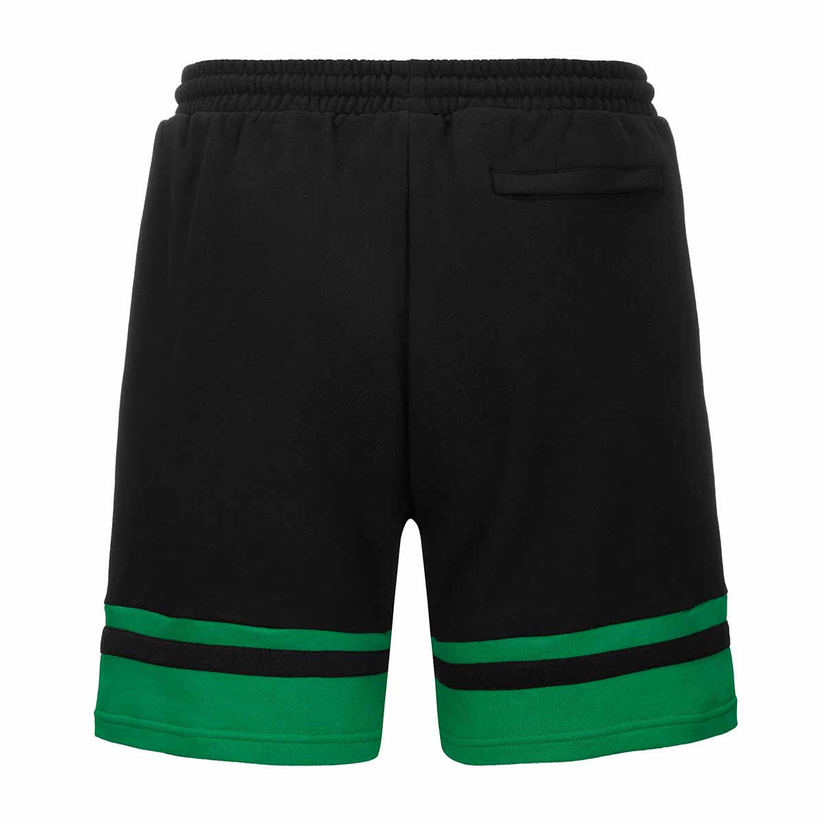 Pantaloncini sportivi da uomo in cotone nero da sport street 4/7
