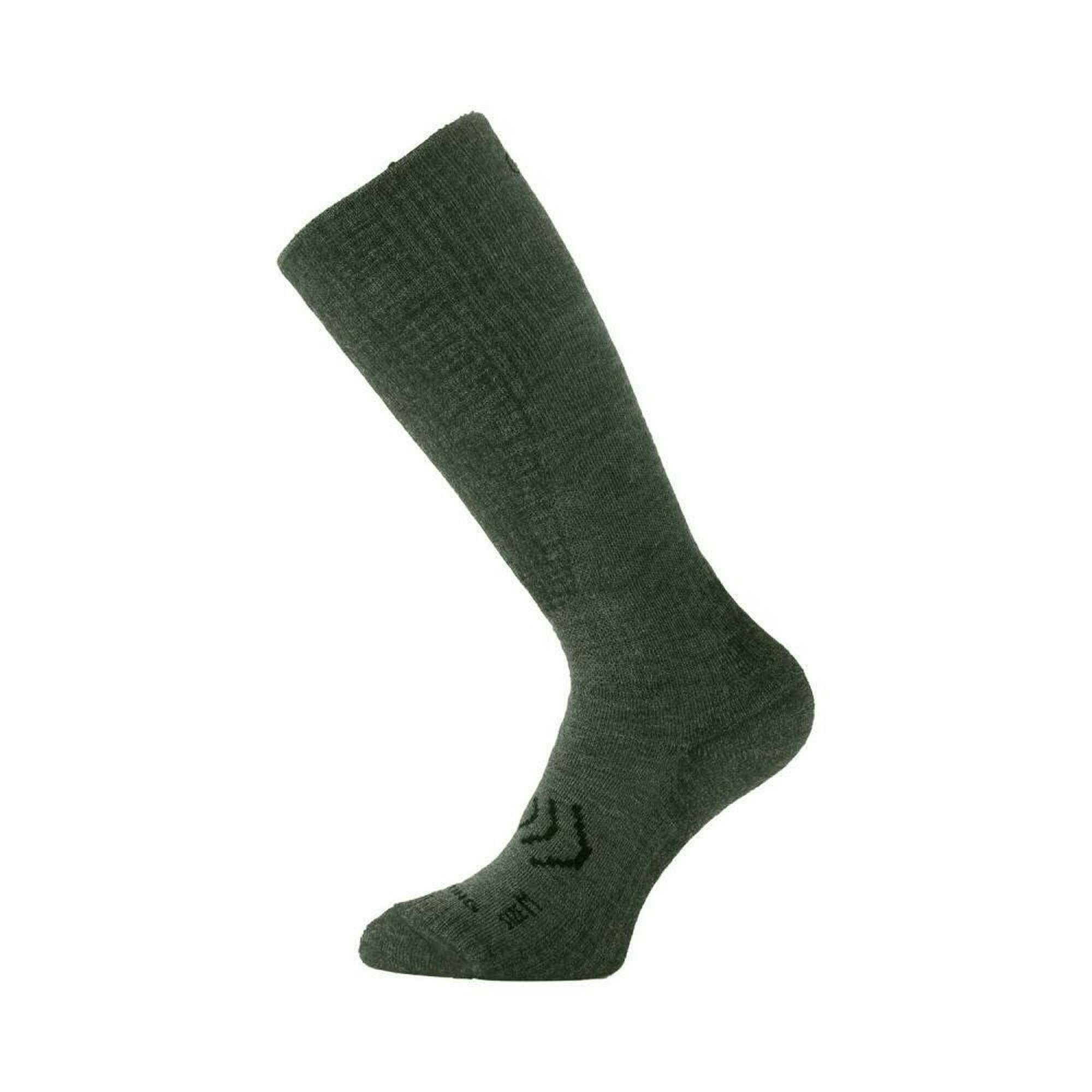 Lasting - Chaussettes De Ski En Mérinos Skm - Chaussettes - Vert - Decathlon