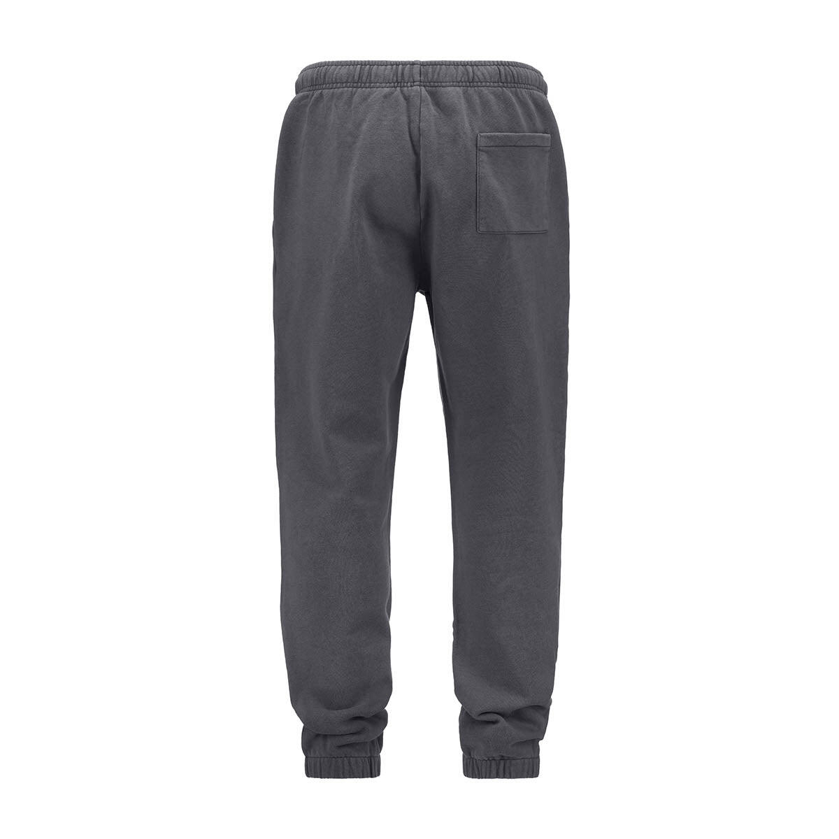 Pantaloni tuta da uomo in cotone grigio da streetwear sportivo 4/5