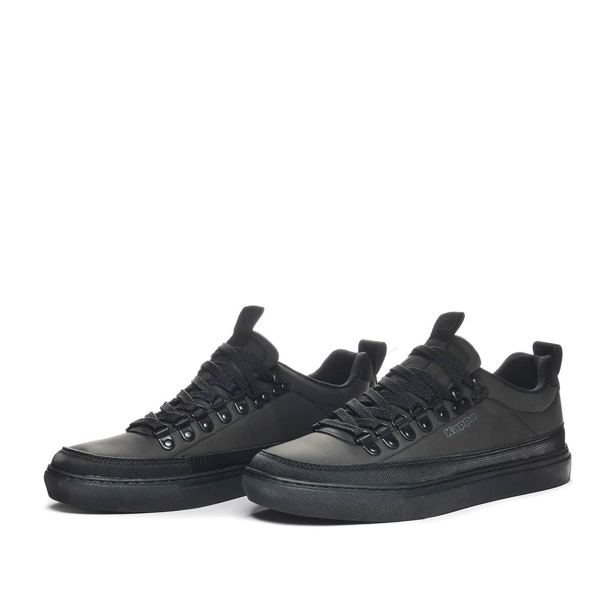 Sneakers bassa da uomo in poliuretano nero da fitness 6/7
