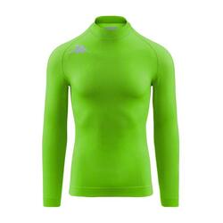 Sous-maillot manches longues adulte Bupet Pro Team vert