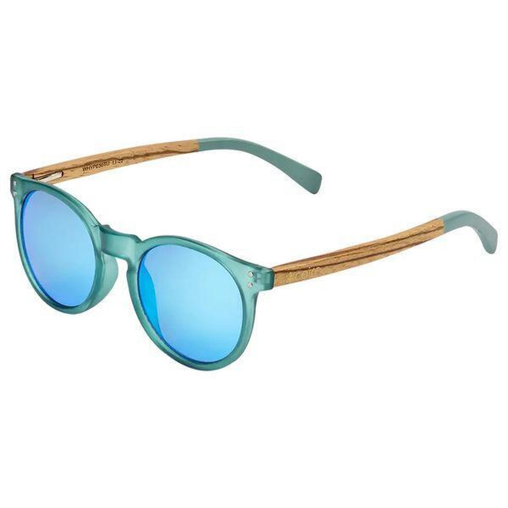 Cairn - Lunettes Cairn Hype Mat Transparent Eucalyptus Wood - Lunettes De Soleil - Marron|vert - Taille Unique - Decathlon