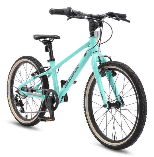Vélo de ville 20" pour enfants 6 ans, VTC en aluminium léger 8 kg, 7 vitesses