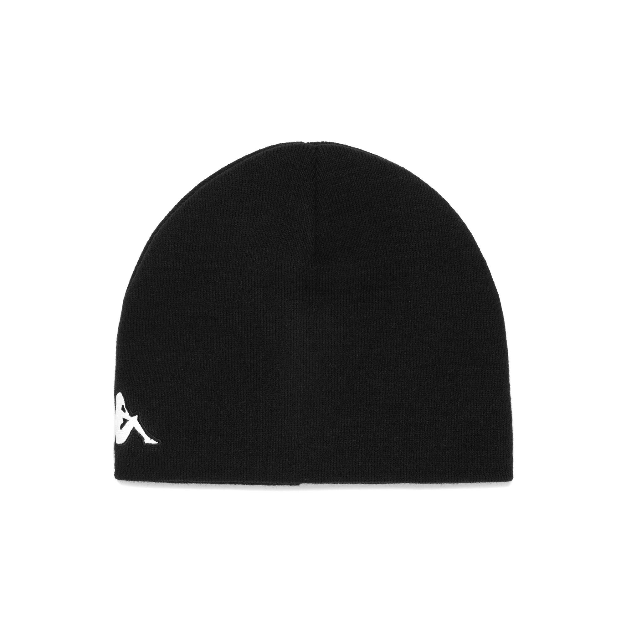 Cappelli da bambino in acrilico nero da calcio 1/3