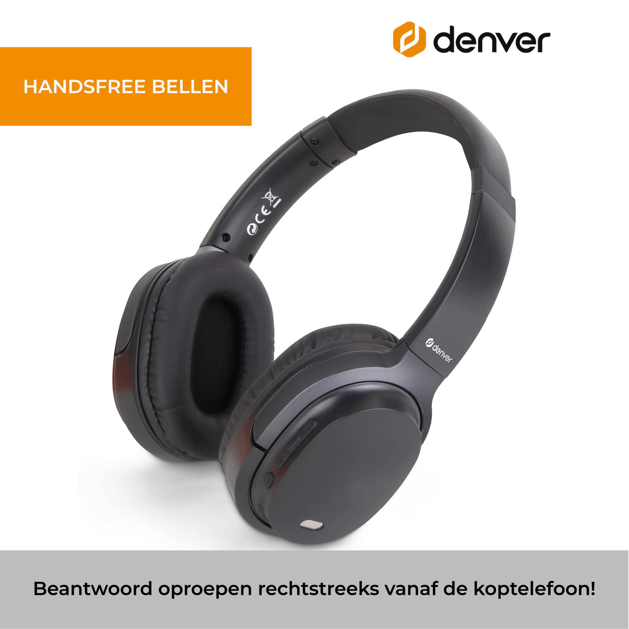 Słuchawki Bluetooth Denver Electronics BTN-210B Czarny 3/7