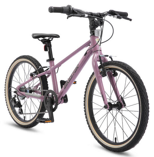 Vélo de ville 20" pour enfants 6 ans, VTC en aluminium léger 8 kg, 7 vitesses