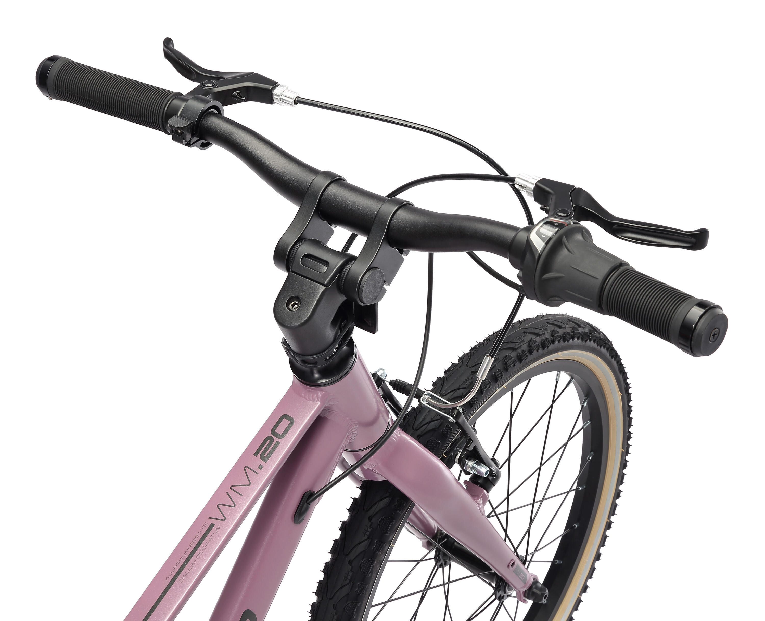 Stadsfiets 20" aluminium, kinderfiets 6 jaar, lichtgewicht 8 kg, 7 versnellingen 7/7