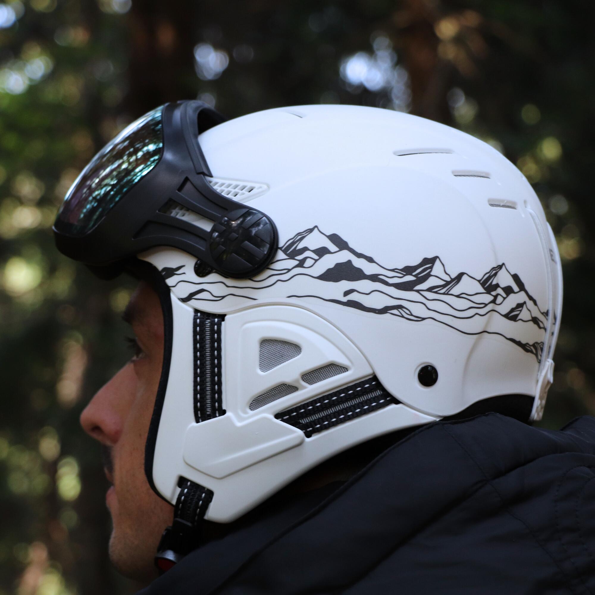 CASQUE LOUNA II FASHION WHITE MOUNTAIN 4/4
