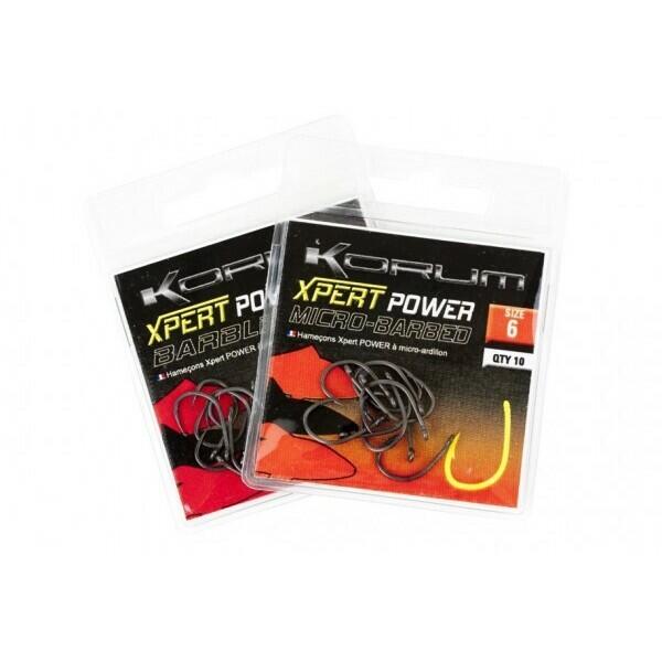 Korum Gancho Com Barbela Xpert Power (X10) Preto da Decathlon