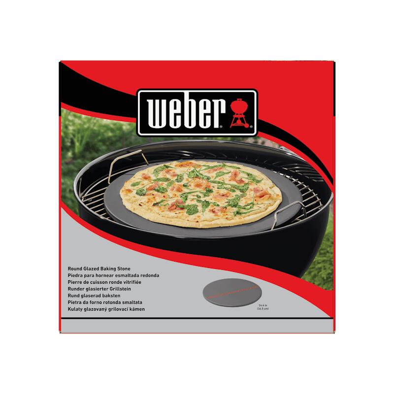 Pietra per Pizza Weber 36cm Smaltata 1/3