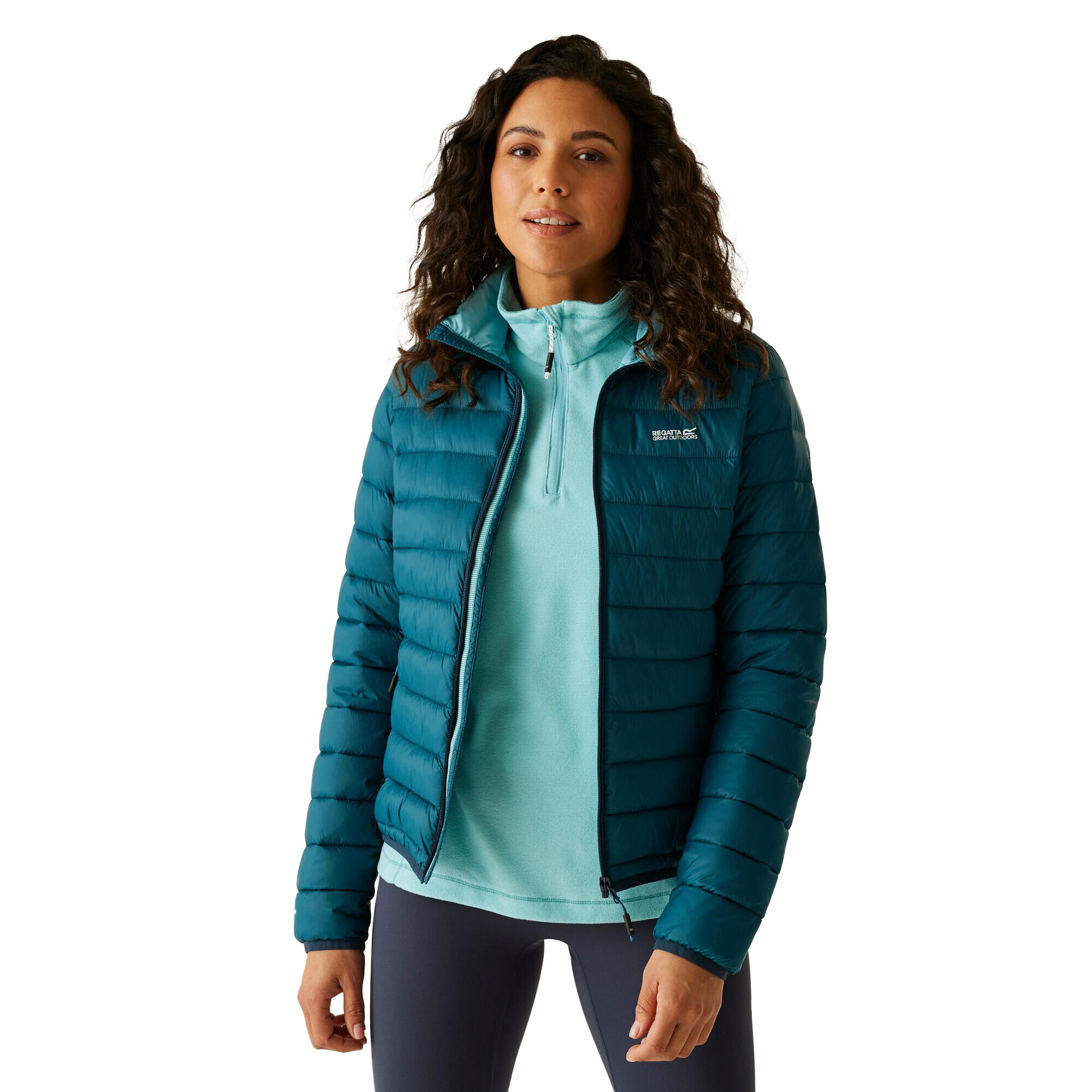 Veste Motif/style Matelassé MARIZION Femme (Bleu Marocain) 4/5