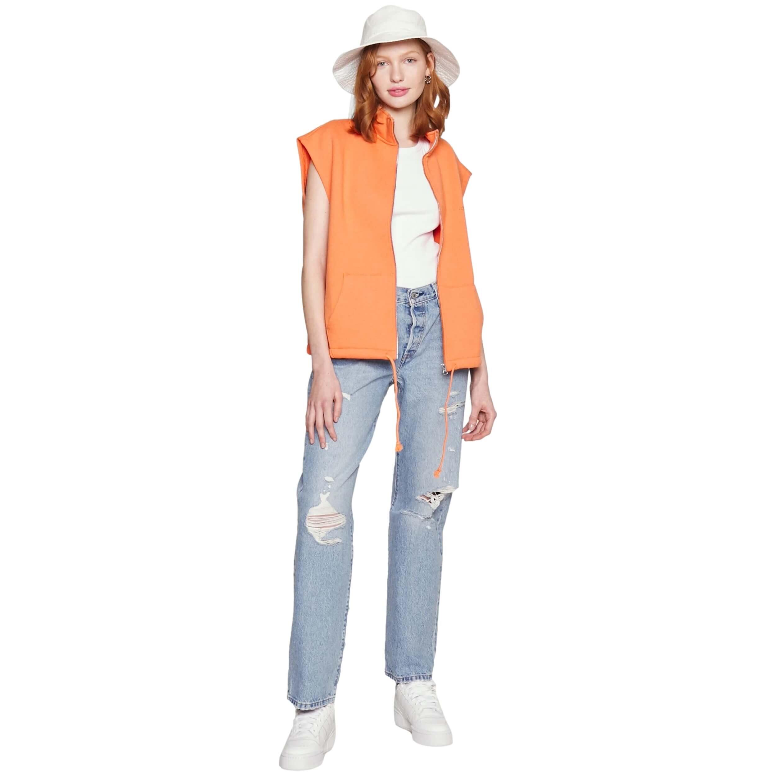Sweat Levi's modèle GOLD TAB™ SWEATSHIRT VEST pour femmes 2/5